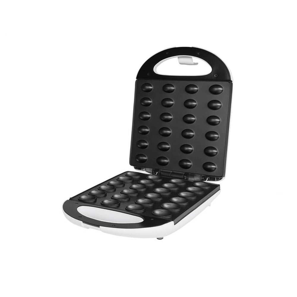Aparat pentru preparat nuci Zilan ZLN2809 – 1600W, 24 jumatati / 12 nuci intregi, placi neaderente, indicator luminos, Alb