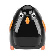 Ascutitoare electrica Eagle EG-5008, alimentare 4 baterii AA neincluse, 1 orificiu, 8mm, model pinguin, plastic, negru