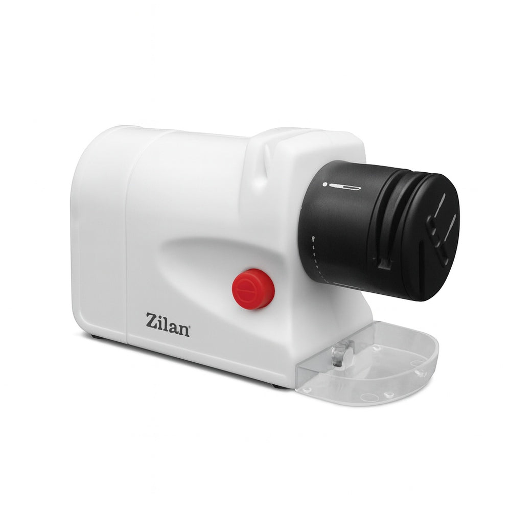 Ascutitor de cutite electric Zilan ZLN2175 – 15W, 2 nivele, compact, alb