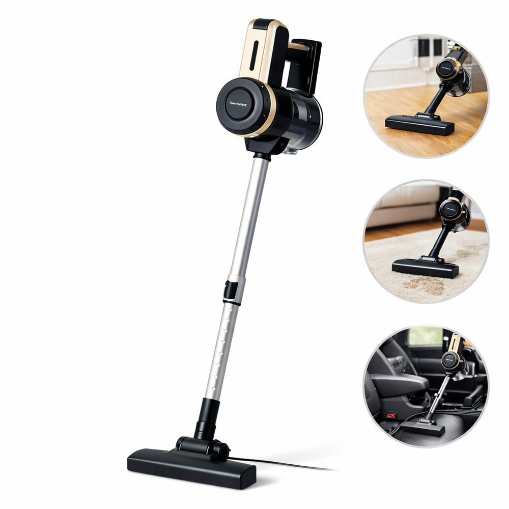 Aspirator Electric Vertical si Portabil Hoffmans HM-8809, 1500W Putere Mare de Aspiratie 16KPA