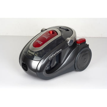 Aspirator profesional Zilan ZLN3529, 2000W, HEPA, filtrare ciclonica, 2L, tija inox, accesorii incluse, silentios, negru-rosu