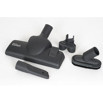 Aspirator profesional Zilan ZLN3529, 2000W, HEPA, filtrare ciclonica, 2L, tija inox, accesorii incluse, silentios, negru-rosu