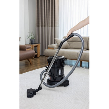 Aspirator Zilan ZLN2006, 2400W, fara sac, 21L, functie suflare, tub telescopic, filtru lavabil, cablu 5m, negru