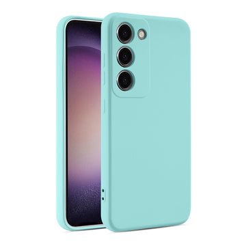 Husa Soft pentru Samsung A05s, MicroFiber, TPU - Turcoaz