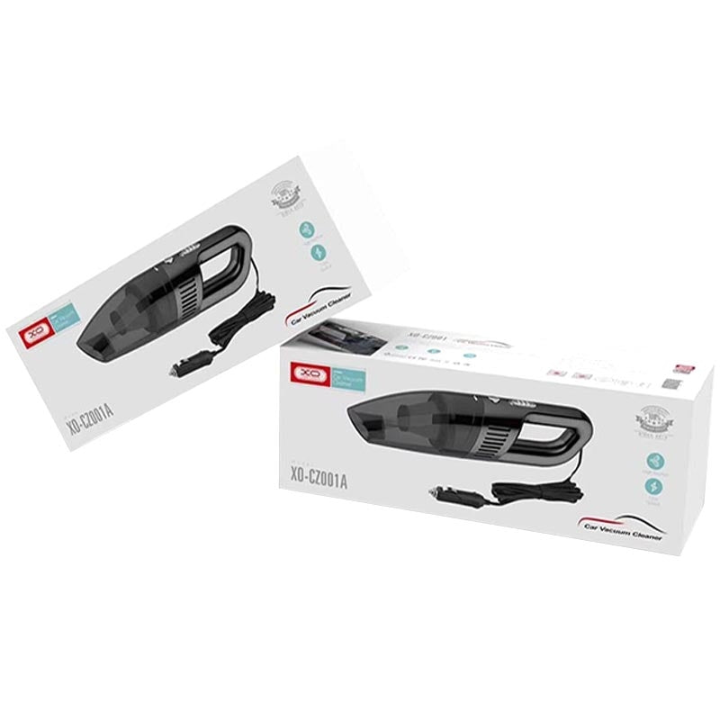 XO (CZ001A) - Aspirator auto, 12W, cu fir, Ultra Suction, Black