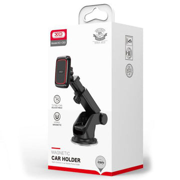 Suport Auto XO C83, Magnetic, Montaj Bord, MultiAngle, Brat Telescopic - Negru