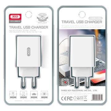 Incarcator Retea XO L36, 18W, 1xUSB-A, QC 3.0 - Alb