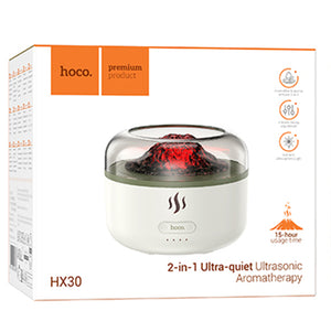 Hoco HX30, Umidificator Casa/Auto, Aromatherapy - Alb