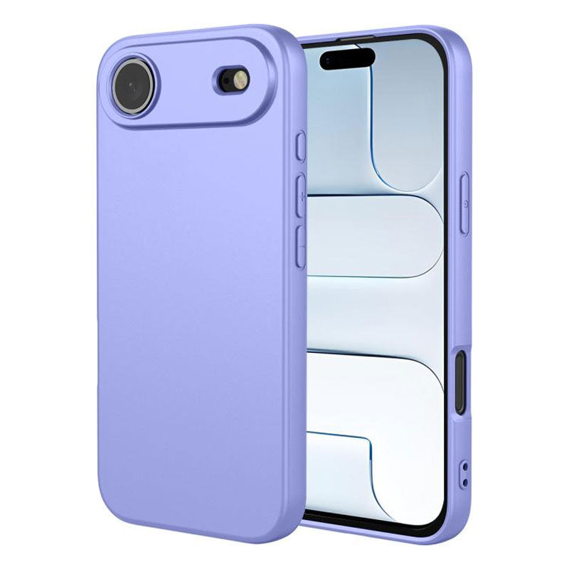 Husa Soft - iPhone 17 Air, MicroFiber, TPU, Pastel Lila