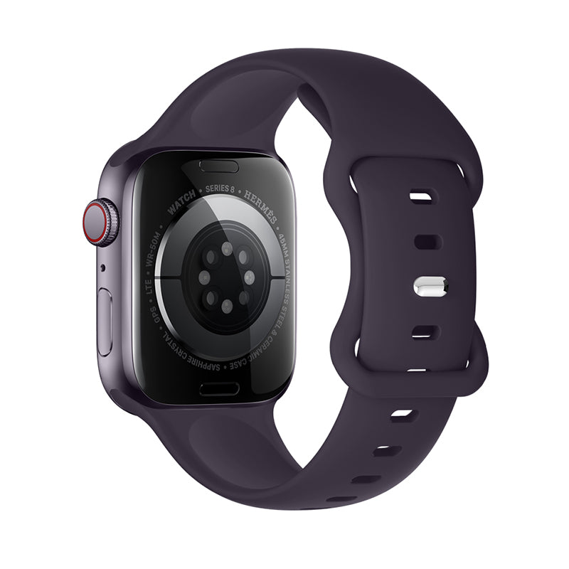 Curea Hoco WA15 pentru Apple Watch, Clasica, Silicon, 38/40/41mm, Cherry Crimson