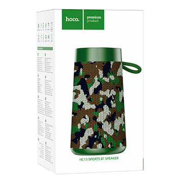 Boxa Portabila Hoco HC13, TWS, BT 5.0 Wireless, 5W, Sports - Camuflaj verde