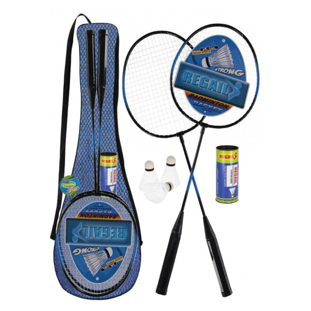 Badminton - set x2 rachete, 3 fluturas, 11x67cm, MegaCreative, 576988
