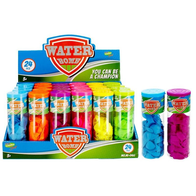 Baloane cu apa, diverse culori, MegaCreative Water Bomb, 422463, set 80 buc