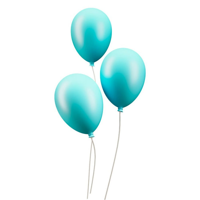 Baloane aniversare, 45cm, o singura culoare pe set, diverse culori, COD45, set 50 buc