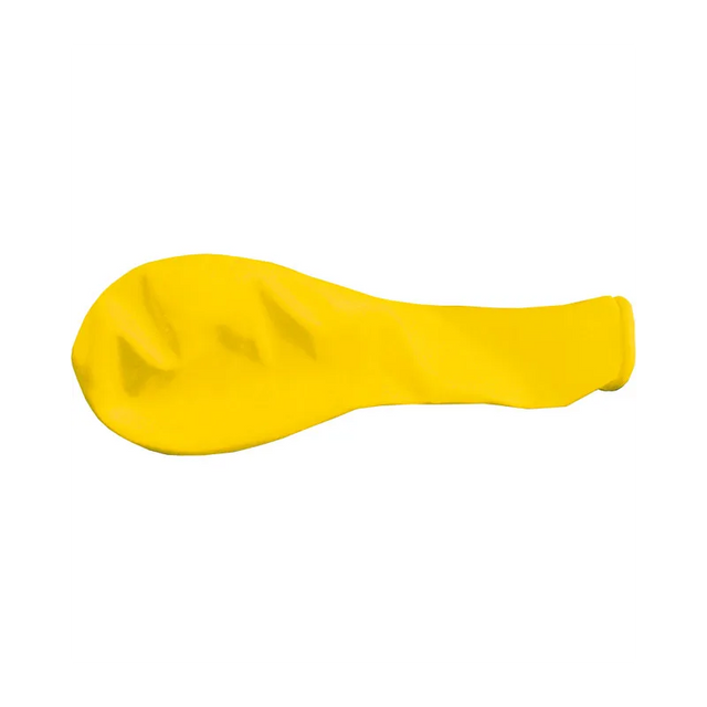 Baloane aniversare Fiorello, 25.4cm, galben deschis metalizat, 170-1676, set 100 buc