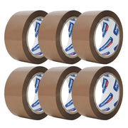 Banda adeziva Johnson, simpla, 48mm x 90yard, maro, acrilic