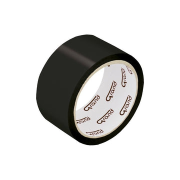 Banda adeziva Grand 130-1923, simpla, 48mm x 50m, negru