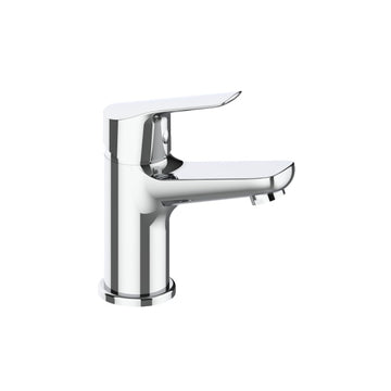 Baterie lavoar Z-Inox ZLN8160, cartus ceramic 2 trepte, gat flexibil, finisaj cromat, argintiu