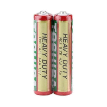 Baterie Toshiba AAA / LR3, 1.5V, zinc-carbon, R03KG, set 2 buc
