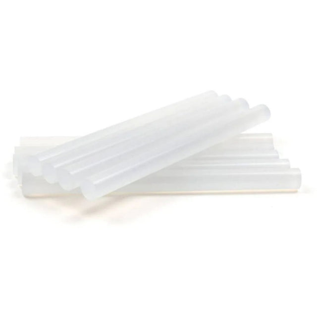 Baton silicon Colorarte, lipire la cald, 11mm x 18cm, alb, transparent, set 10 buc