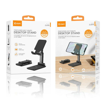 Suport Birou X-Start ZJ019, Desktop Stand, Tableta/Telefon - Alb