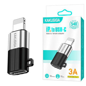 Adaptor OTG Transfer/Incarcare Kaku KSC-1419, Lightning la USB-C, Fast - Gri