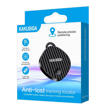 Dispozitiv Anti-Pierdere Kaku KSC-1126, Tracking Locator, Breloc, Autonomie 1 An, iOS - Negru