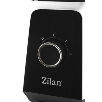 Blender ZILAN ZLN3925 – 1000W, Vas sticla 1.5L, Zdrobire gheata, Inox, negru