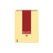 Blocnotes A4 Pigna Styl, 60 file, dictando, cu spira