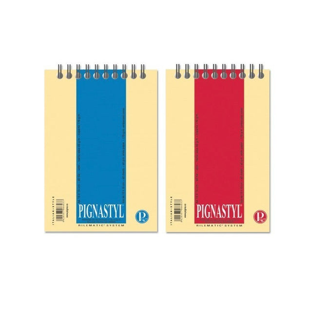 Blocnotes A6 Pigna Styl, 60 file, velin, cu spira