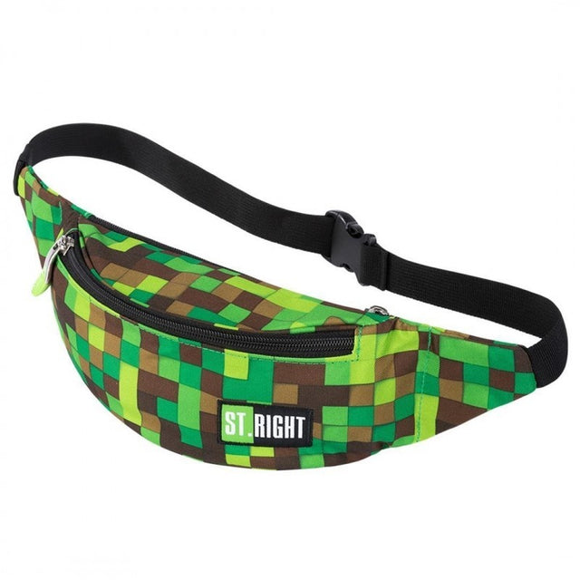 Borseta St.Majewski St.Right Master Gamer, 45815, negru/verde/maro