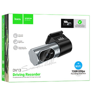 Camera Auto fara Ecran 720 P Hoco DV13, Mini Camera Auto fara Ecran 720 P, Baterie 200 mAh - Gri