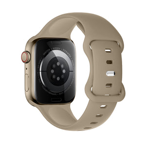 Curea Hoco WA15 pentru Apple Watch, Clasica, Silicon, 42/44/45/49mm - Stone Color