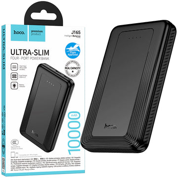 Baterie externa Hoco J165, PD20W, CCC, 10000mAh - Negru