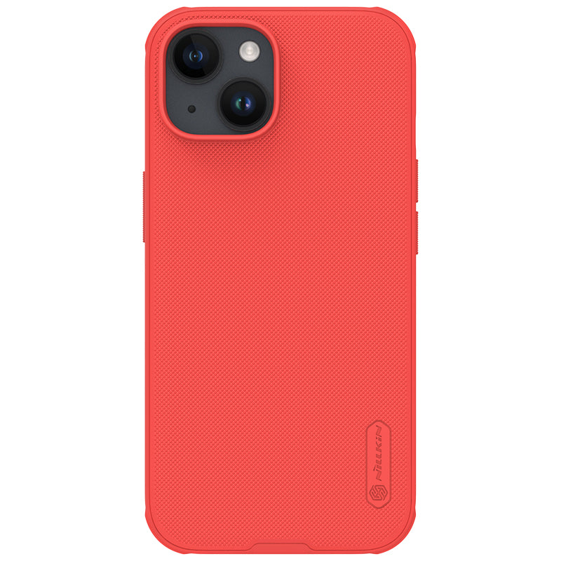 Husa Nillkin, pentru iPhone 15 Plus, Frosted Series, PVC, Red