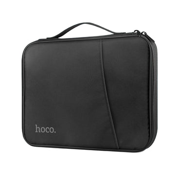 Hoco GT2, Geanta pentru laptop 12.9 inch, din Material Textil, cu Microfibra, Simple Series - Negru