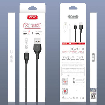 Cablu Date si Incarcare, USB-A la USB-C, 2.1A, Fast Charging, 1m, Negru