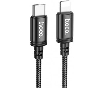 Cablu Hoco X89, USB-C la Lightning, 27W, 2m - Negru