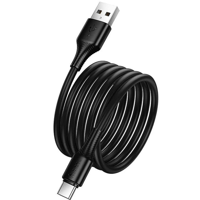 Cablu Date si Incarcare Hoco X120, USB A la USB-C, 3A, QC3.0, 1m - Negru