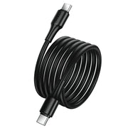 Cablu Hoco X120, USB-C, 60W, 1m - Negru