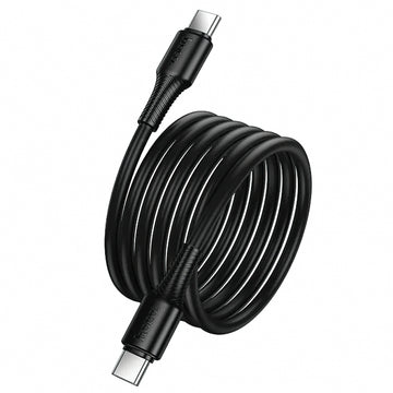 Cablu Hoco X120, USB-C, 60W, 1m - Negru