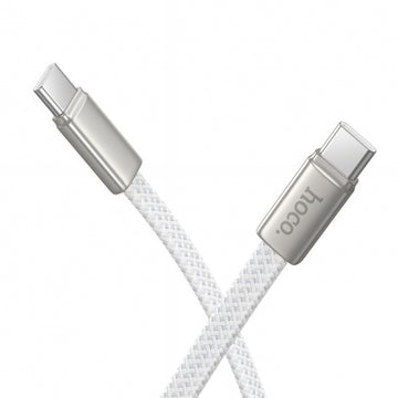 Cablu Hoco X125, USB-C, 60W, 1m - Alb