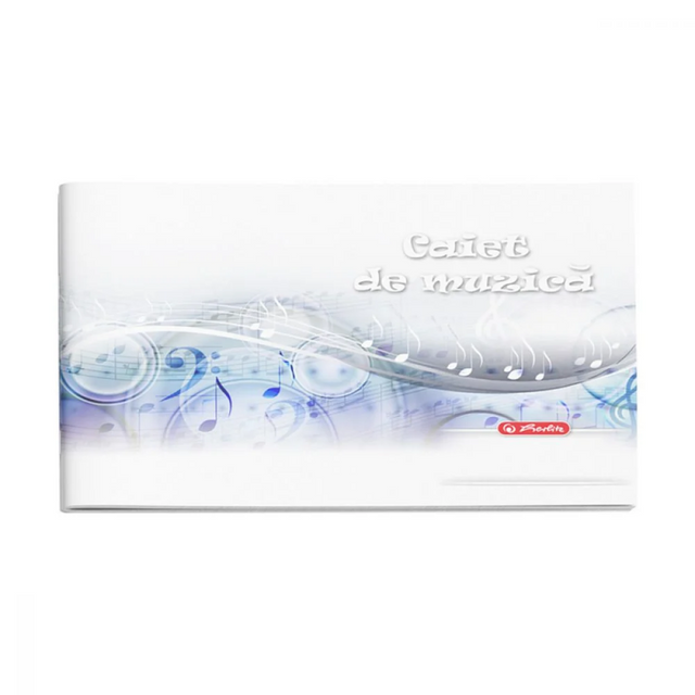 Caiet special A5 Herlitz Roky Your, 24 file, muzica, 9481050
