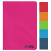 Caiet scolar A4 Colorarte, 100 file, dictando, colturi rotunjite, coperta plastic 230microni, 70g/mp