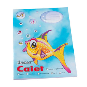 Caiet special A5 SUPER, 32 file, 80g, tip I