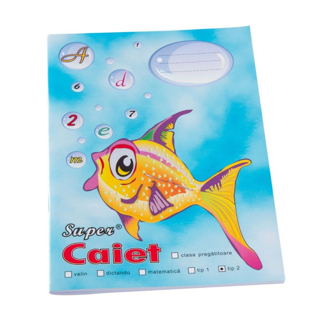 Caiet special A5 SUPER, 48 file, 80g, tip II