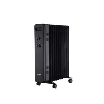 Calorifer electric Zilan ZLN8450, 2500W, 11 elementi, negru