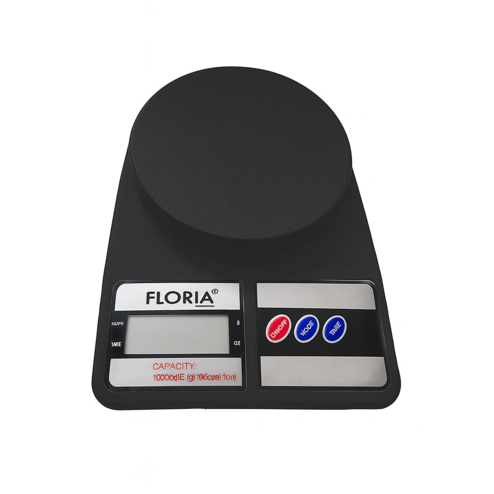 Cantar de bucatarie digital Floria ZLN9076 – 10 kg, Tara, LCD, negru