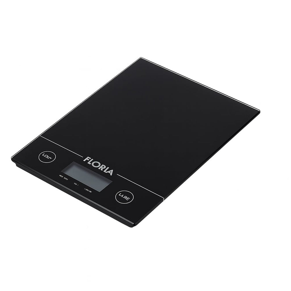 Cantar de bucatarie digital Zilan ZLN1686, 5kg din sticla securizata, negru