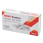 Capse Noki 6451, 24/6, 30 coli, alb/zincat, set 1000 buc